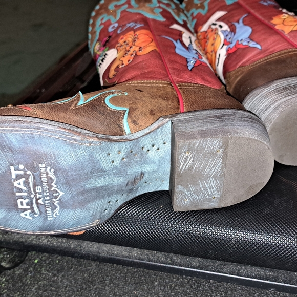 The Bronco Billie Ariat Quincy Boots size7. New. - Picture 5 of 5